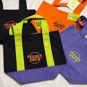 Trader Joe's Black Tote Bag